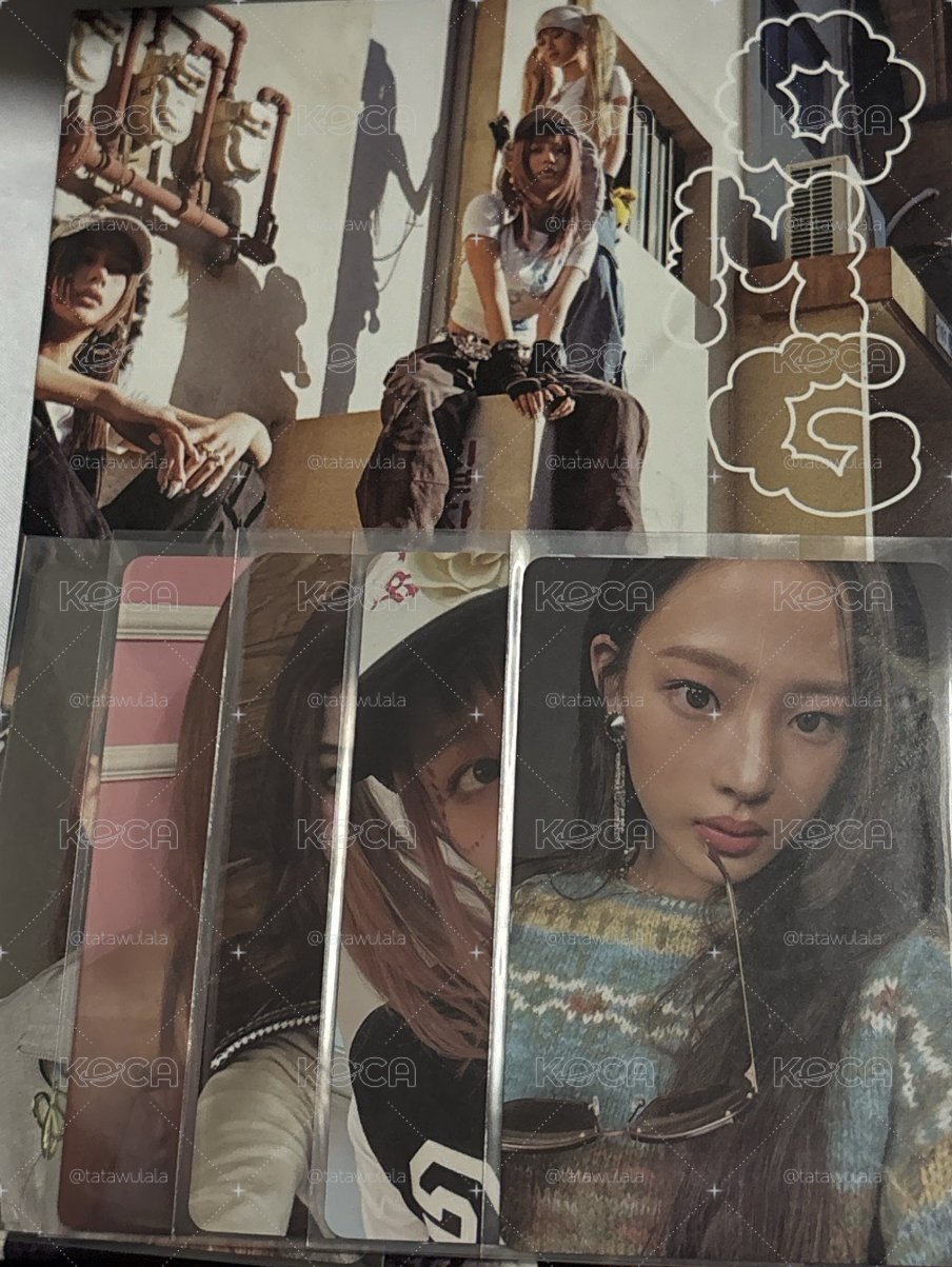 newjeans OMG 已拆專輯 含小卡