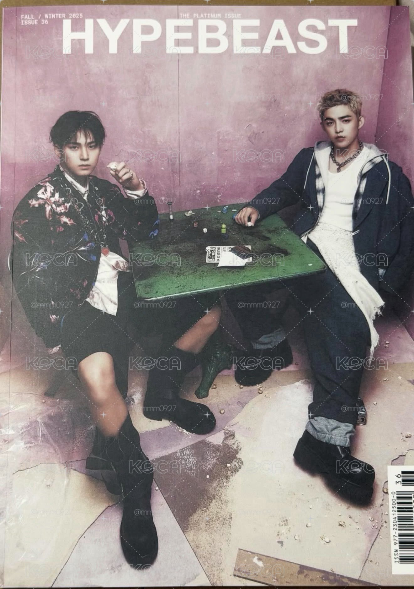 S.Coups x Mingyu for HYPEBEAST 雜誌