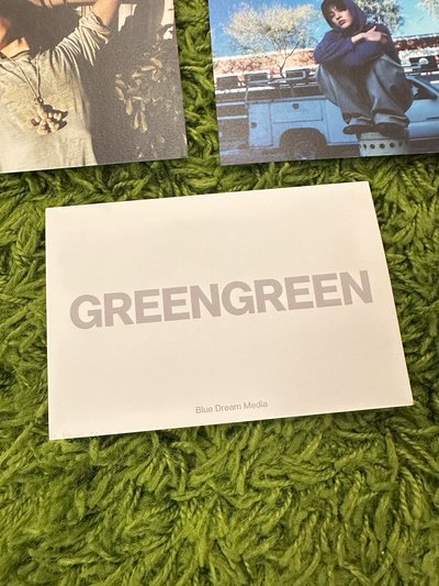 🌟追星專區🌟正版 CORTIS  迷你二輯  GREENGREEN  BDM特典 特典明信片