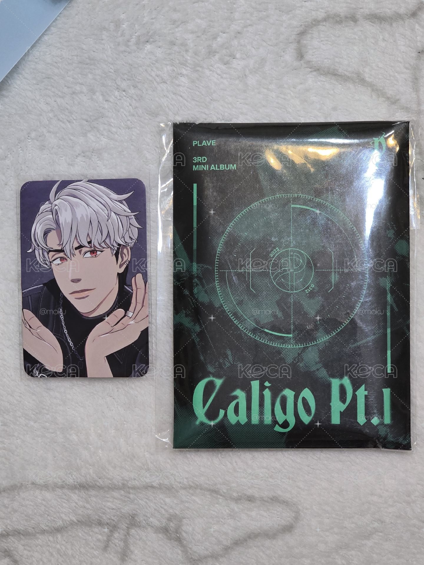 PLAVE 銀虎 迷三 who's fan 特典卡含專