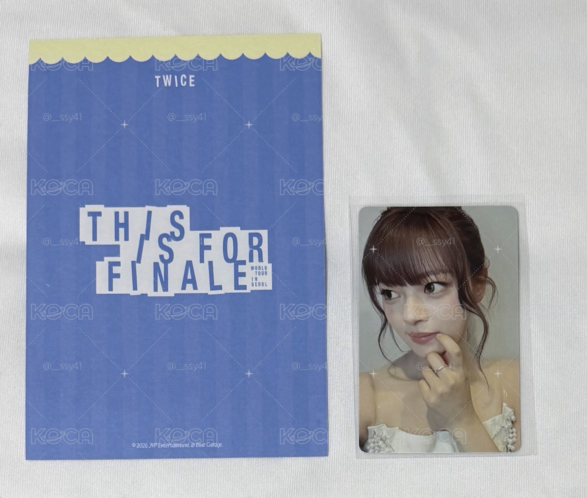 TWICE 定延快閃店任務卡