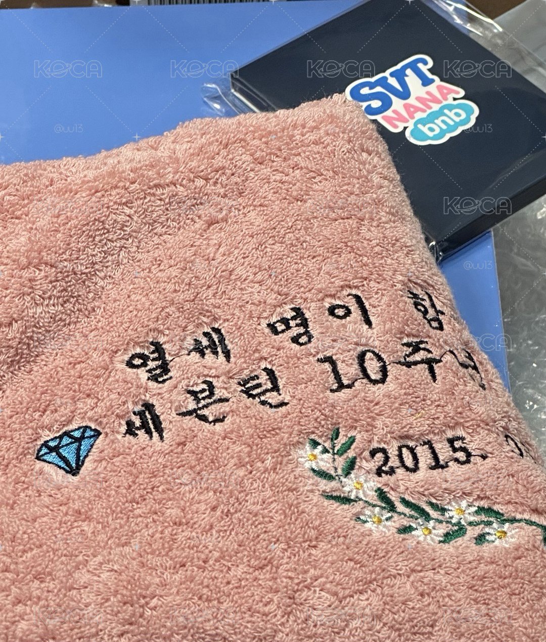 NANA bnb抽選毛巾 粉
