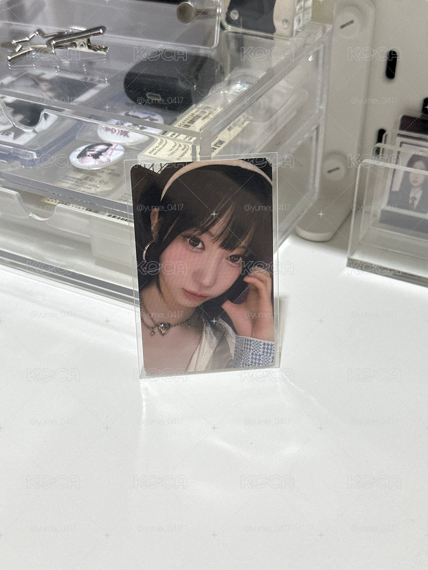 比心角+綁物