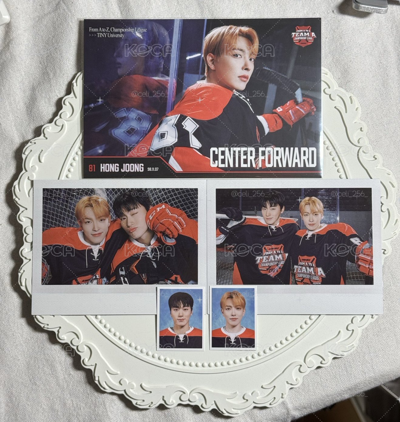 ATEEZ 五期會員禮 明信片 拍立得 證件照