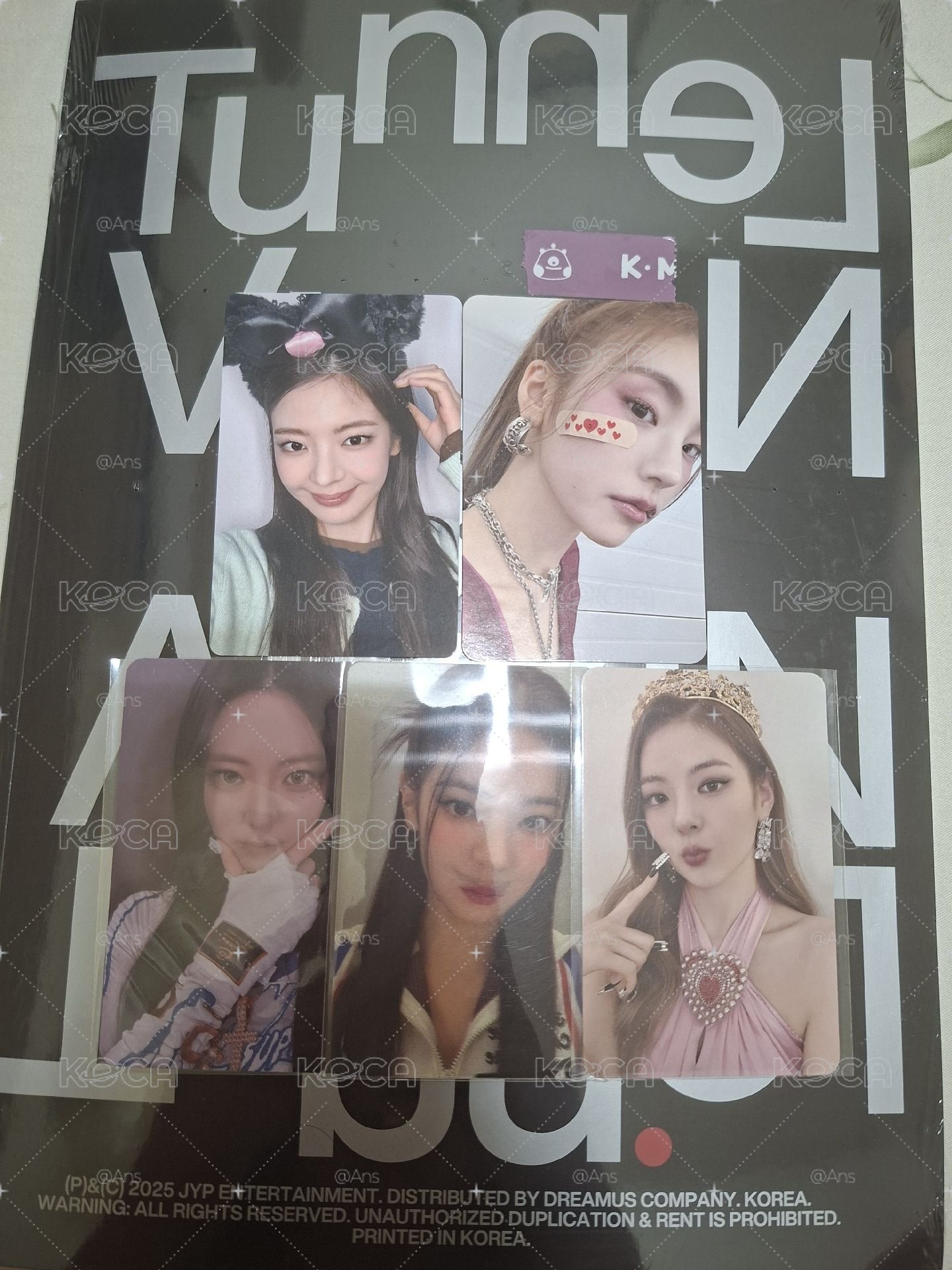 itzy 親簽全專