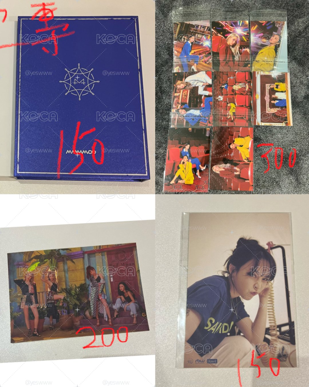 現貨 Mamamoo BLUE;S專輯+綁物