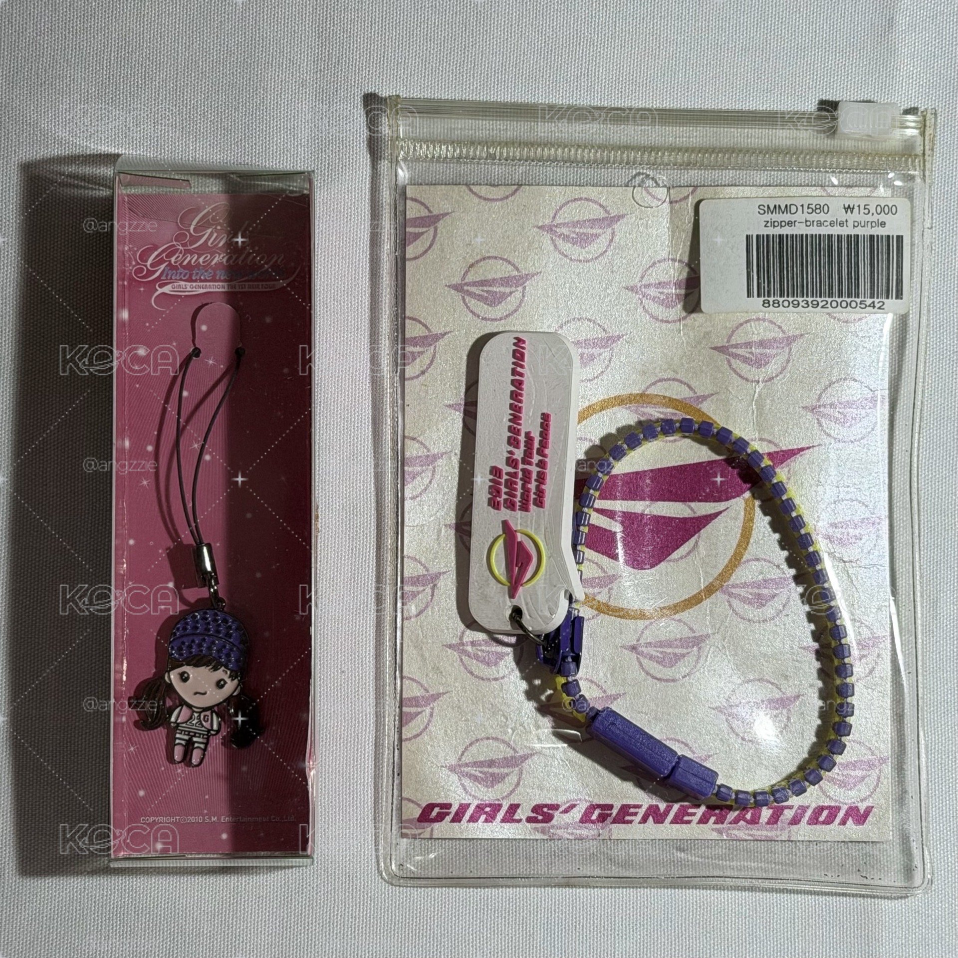 少女時代周邊 吊飾 手環