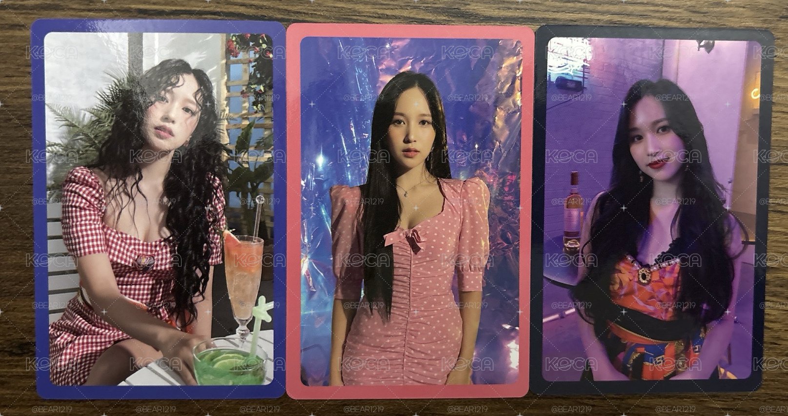 MINA💚Taste of Love 預售禮小卡3張