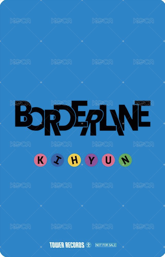 BORDERLINE 塔店 特典卡  背面