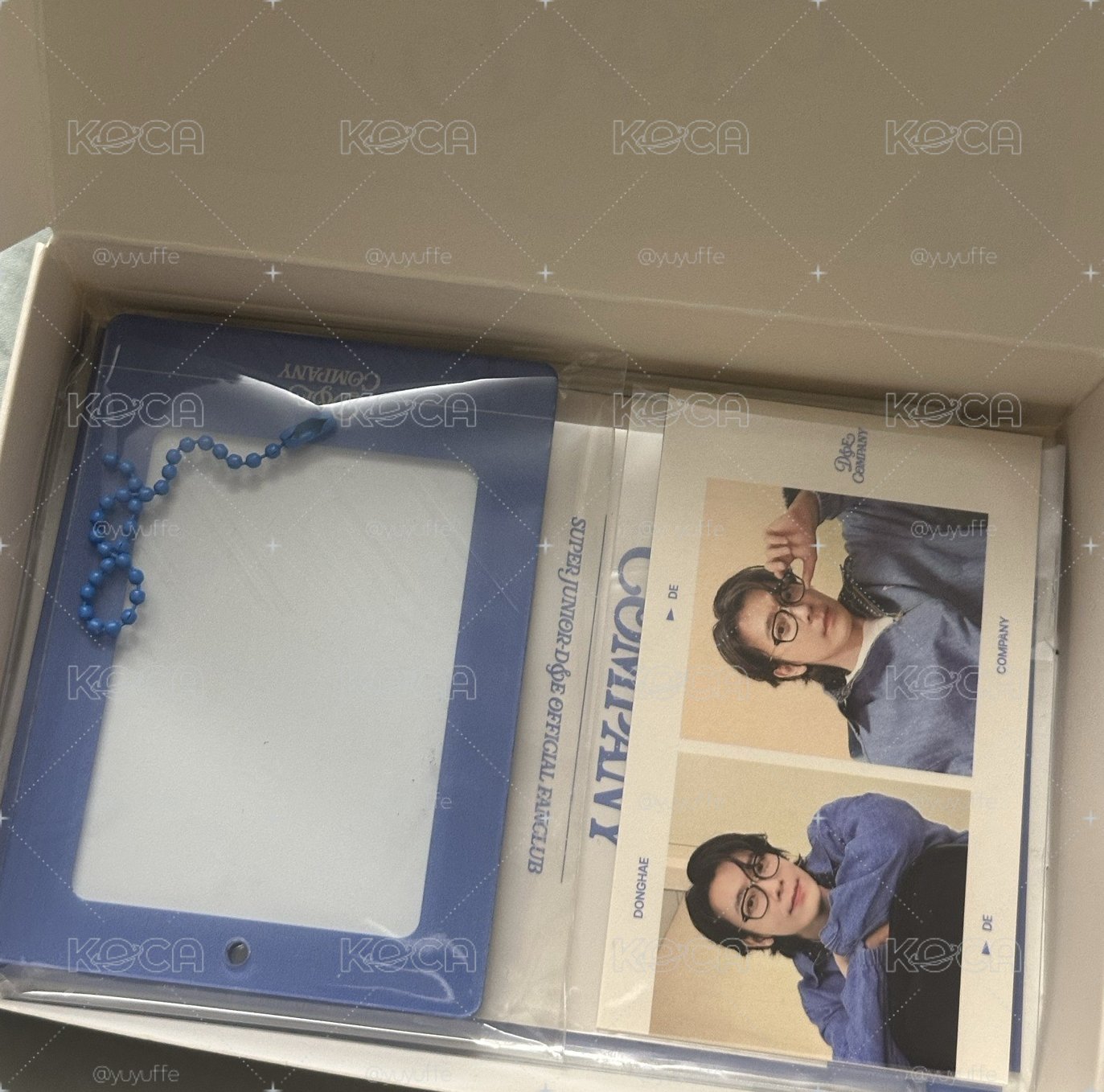 SUPER JUNIOR D&E 2025 D&E COMPANY 會員禮 (不含小卡會員卡 東海FILM PHOTO）