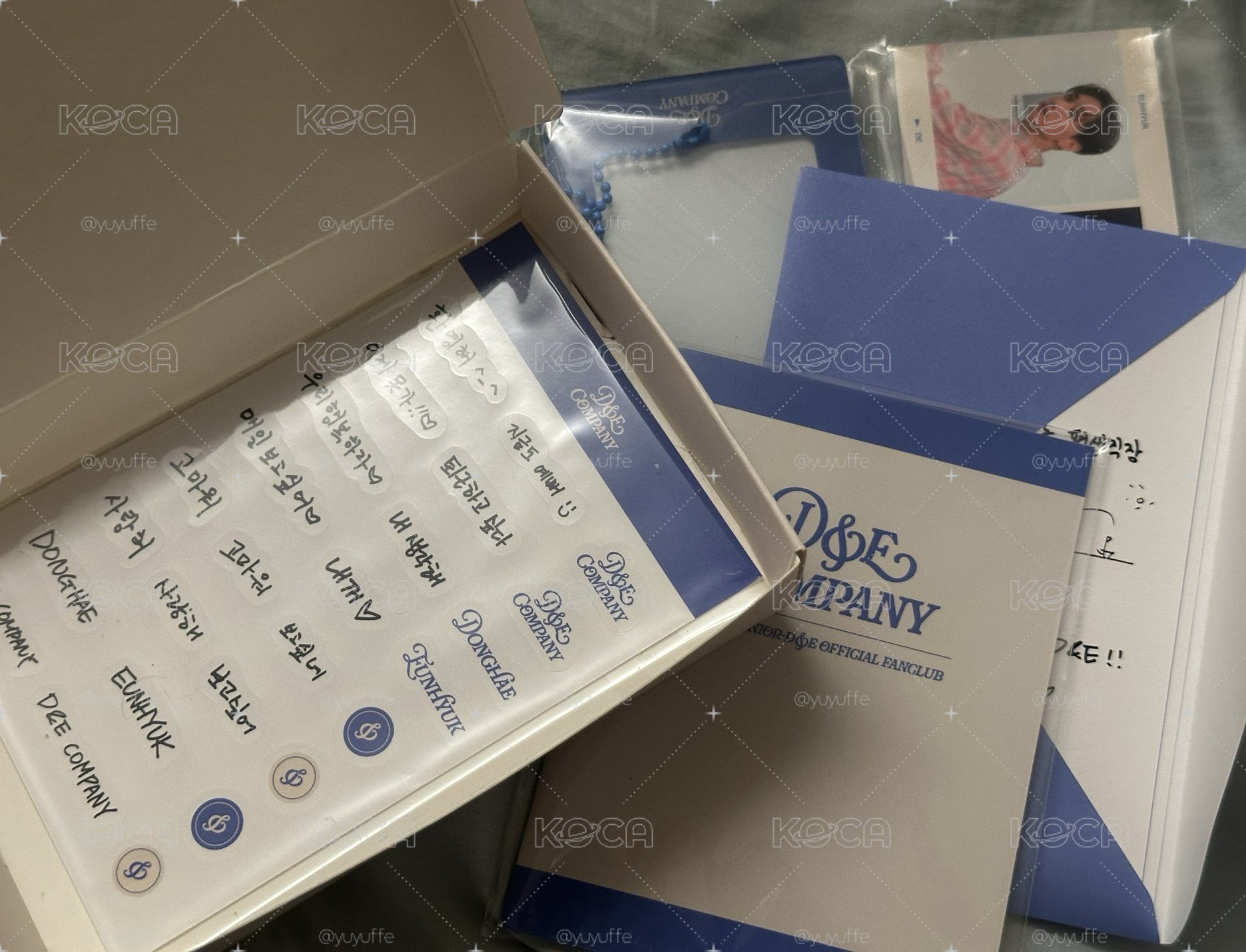 SUPER JUNIOR D&E 2025 D&E COMPANY 會員禮 (不含小卡會員卡 東海FILM PHOTO）