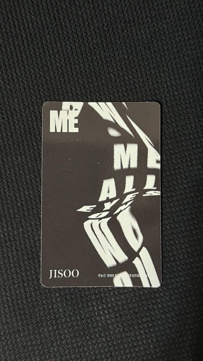 JISOO ME專 （含小卡、CD及圖上內容物）