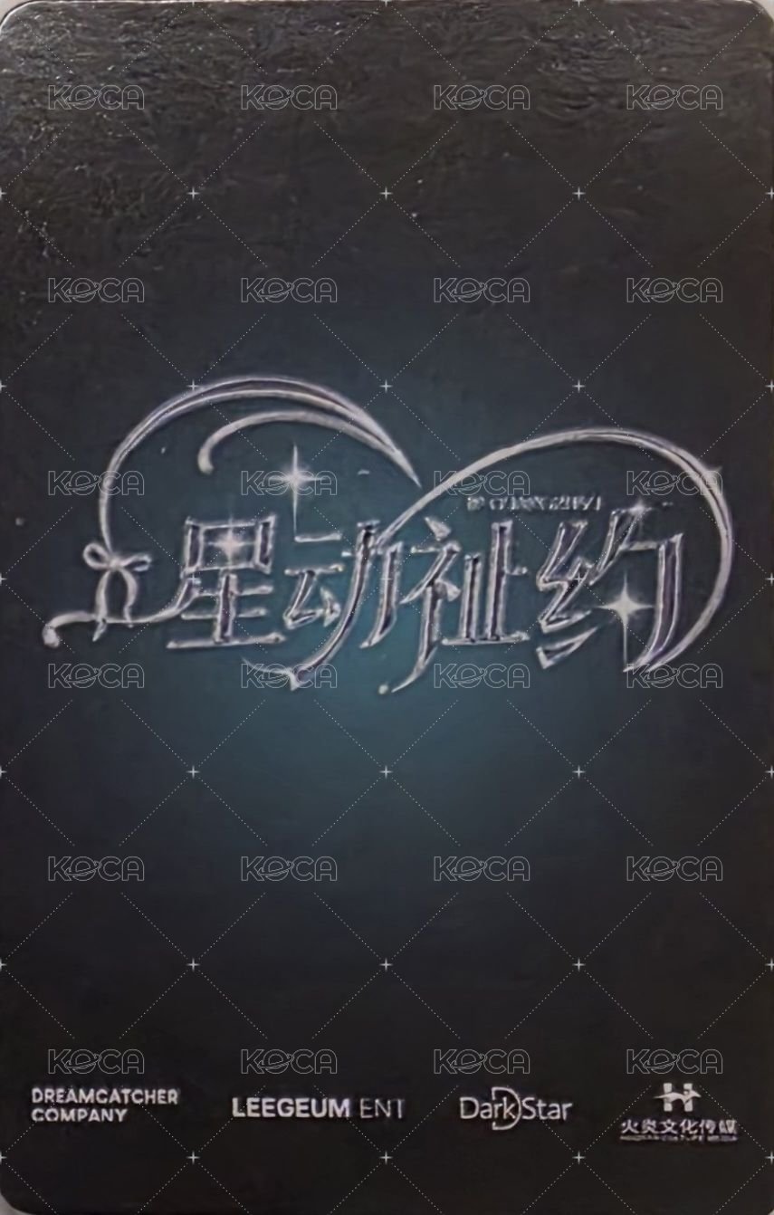星動祉約 入場卡 / 場限卡  背面