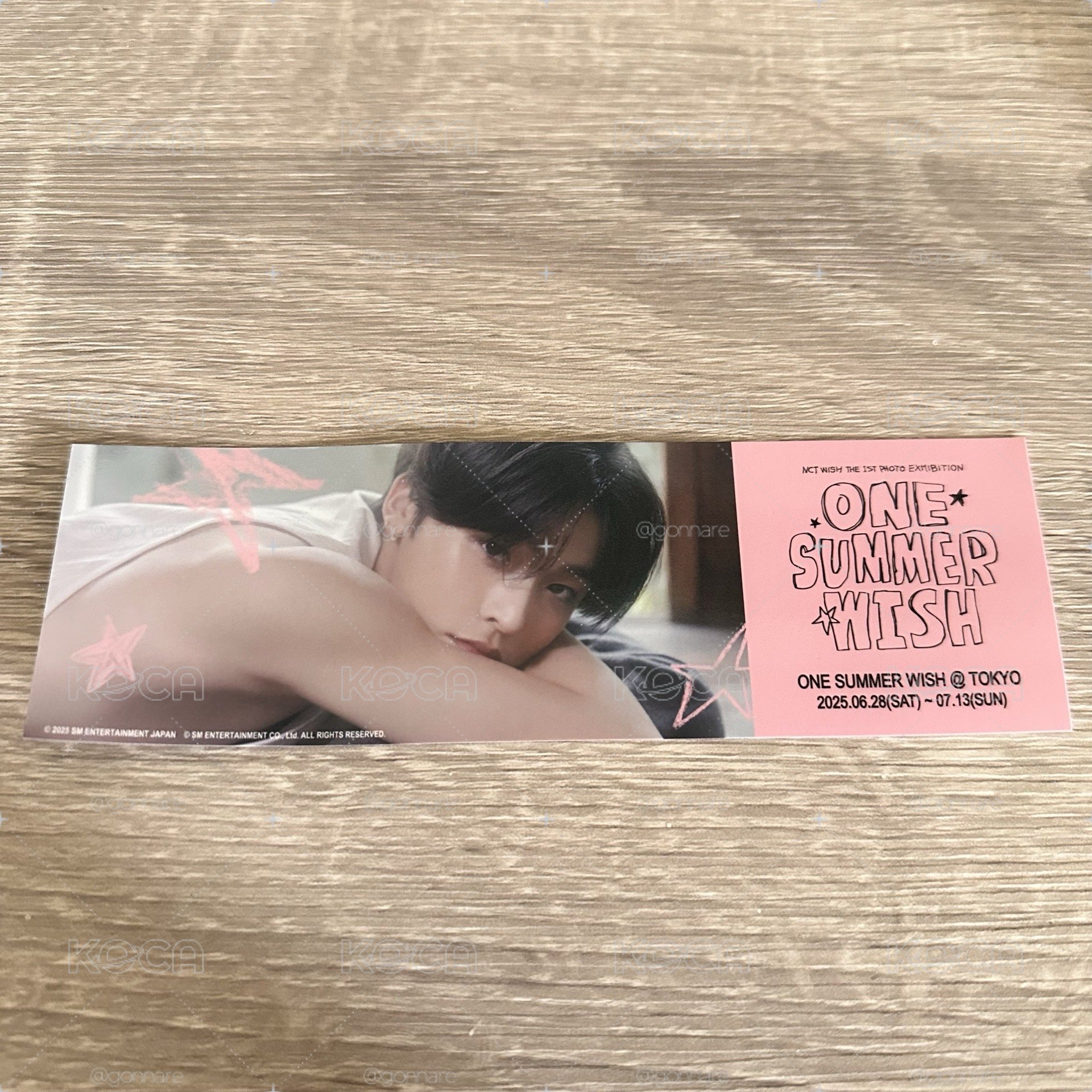 東京夏日攝影展 入場券 Riku