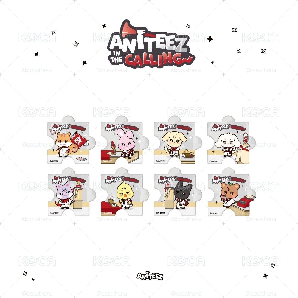 🏴☠️隨機壓克力 全新未拆 ATEEZ ANITEEZ IN THE CALLING