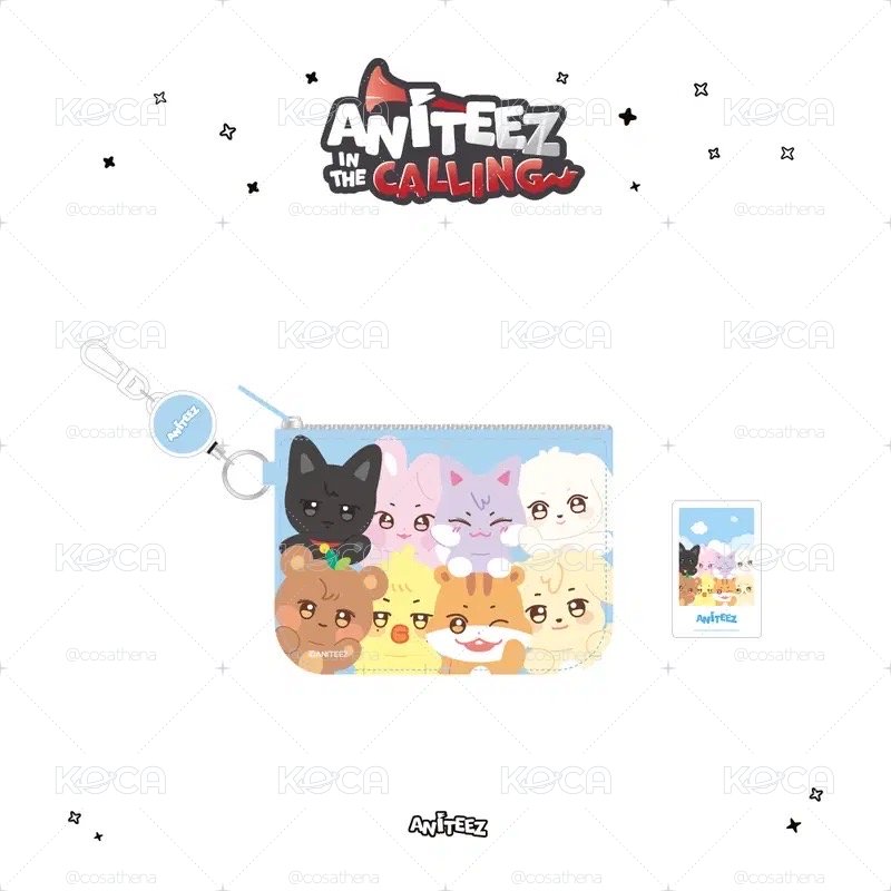 🏴‍☠️伸縮票卡夾(小卡隨機) ATEEZ ANITEEZ IN THE CALLING 
