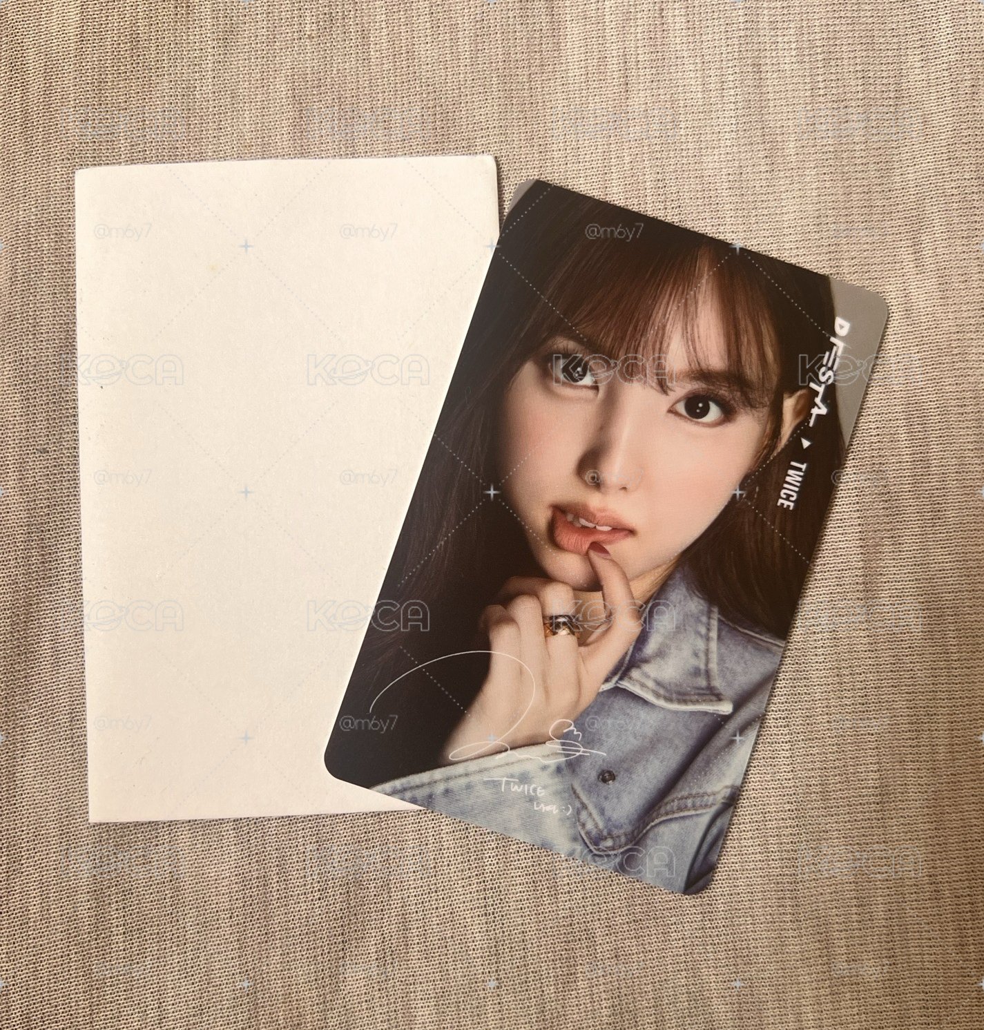2023 D'FESTA 台灣場限定 TWICE 娜璉 小卡