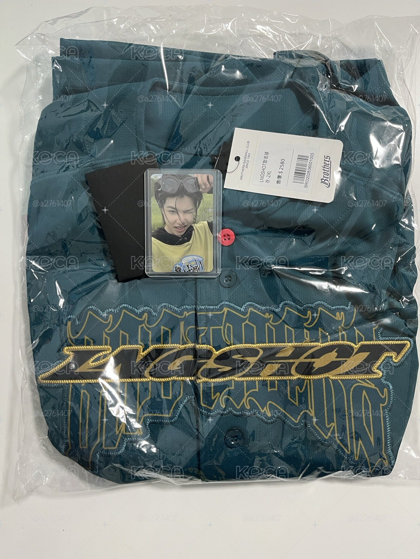 channel b聯名棒球衣 2XL