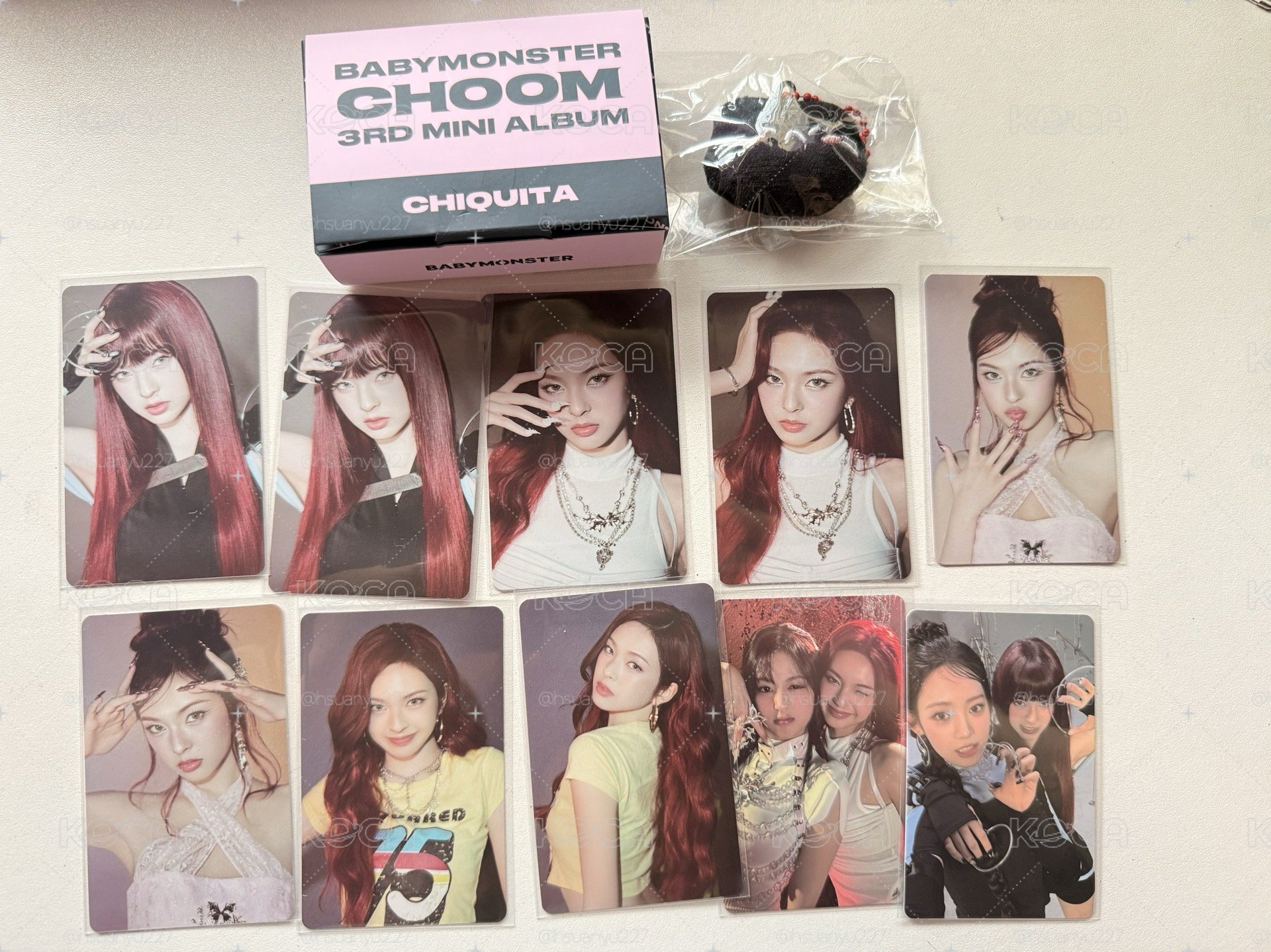 BABYMONSTER (CHOOM)電子專鑰匙圈娃專-Chiquita ver.