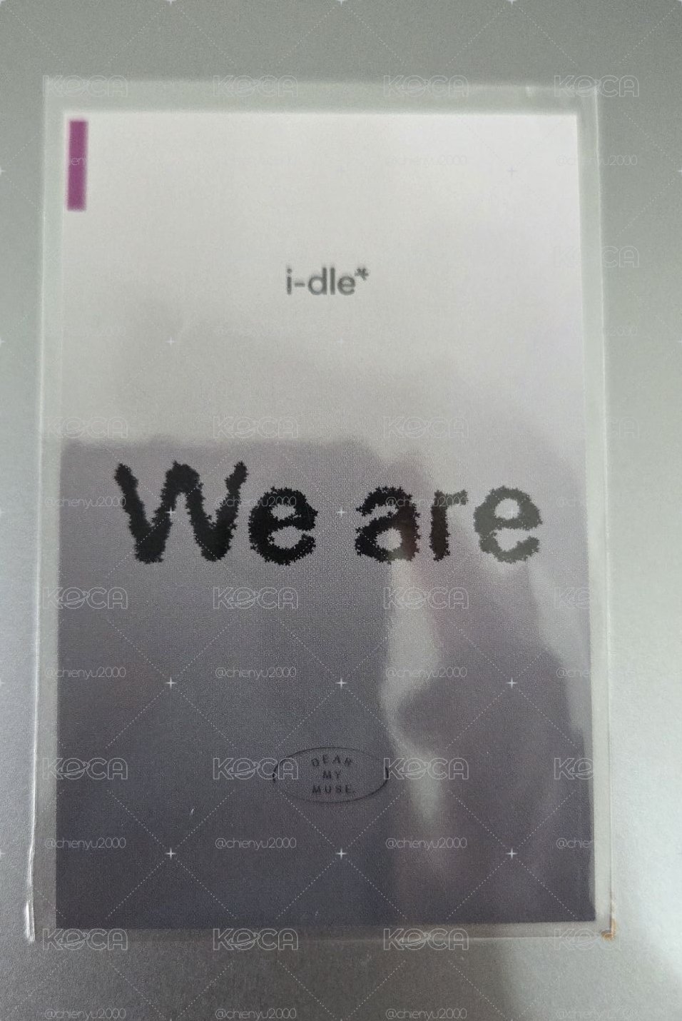 We are dmm 3.0 幸運卡 拍立得 idle 妮