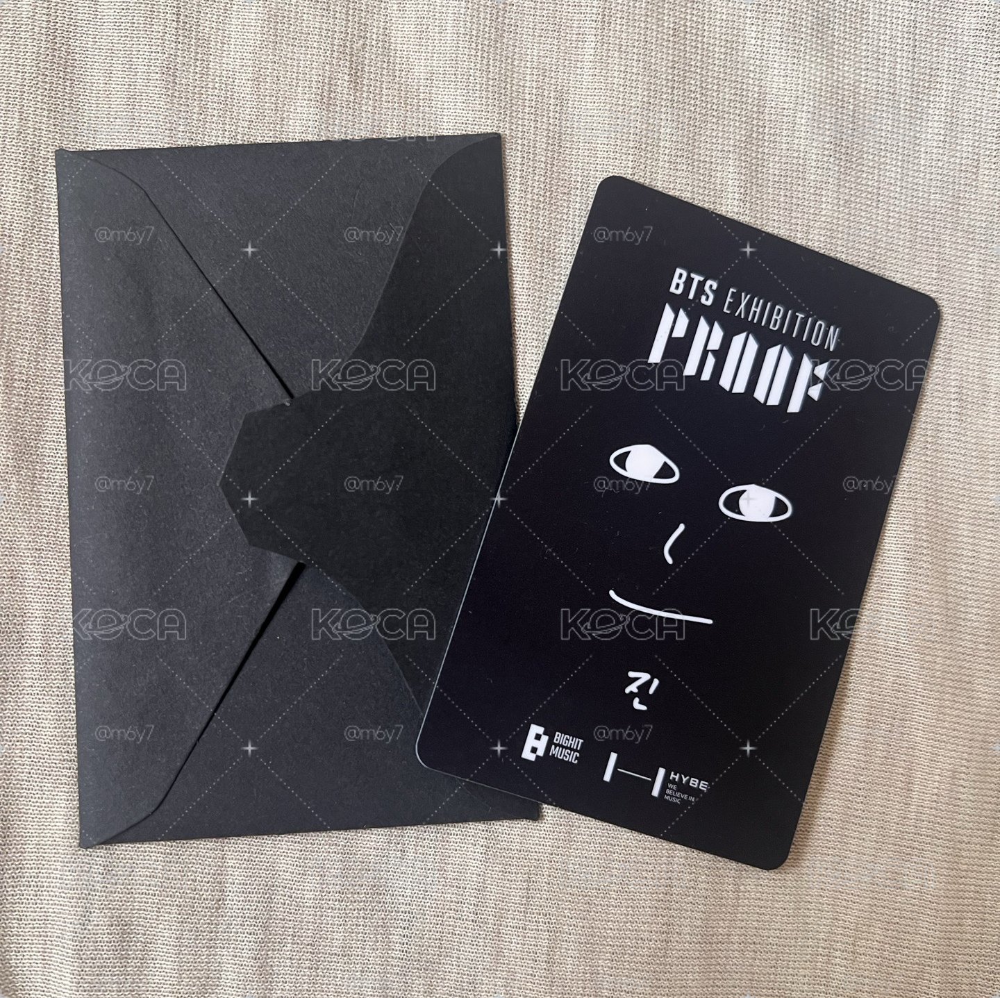 Proof 入場卡 / 場限卡 jin 卡面