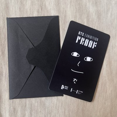 Proof 入場卡 / 場限卡 jin 卡面