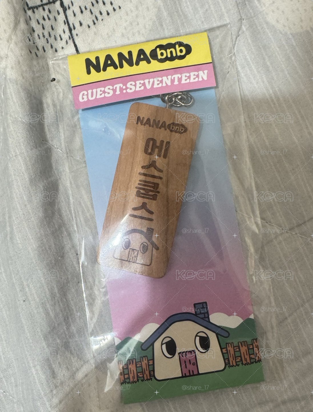 nana bnb 喆姓名吊牌