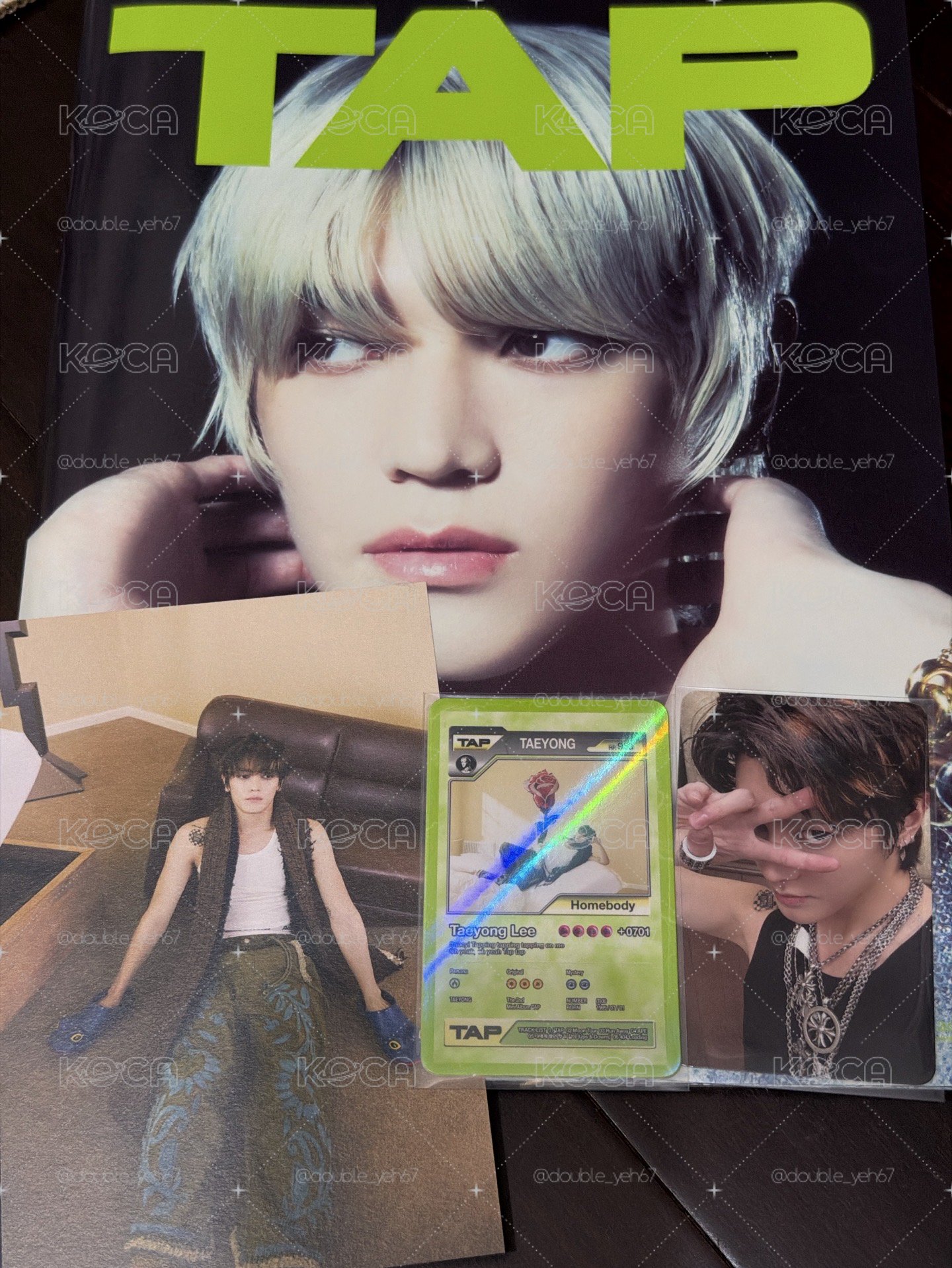 李泰容 Tap Flip Zine ver.已拆全專