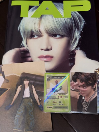 李泰容 Tap Flip Zine ver.已拆全專
