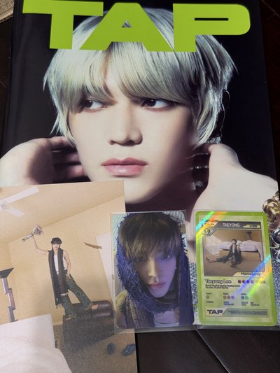 李泰容 Tap Flip Zine ver.已拆全專