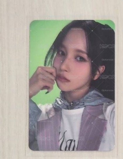 TWICE 正規四 mp 特典卡 ver.團封-MINA