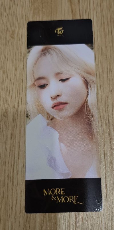 TWICE MORE & MORE MINA 書籤