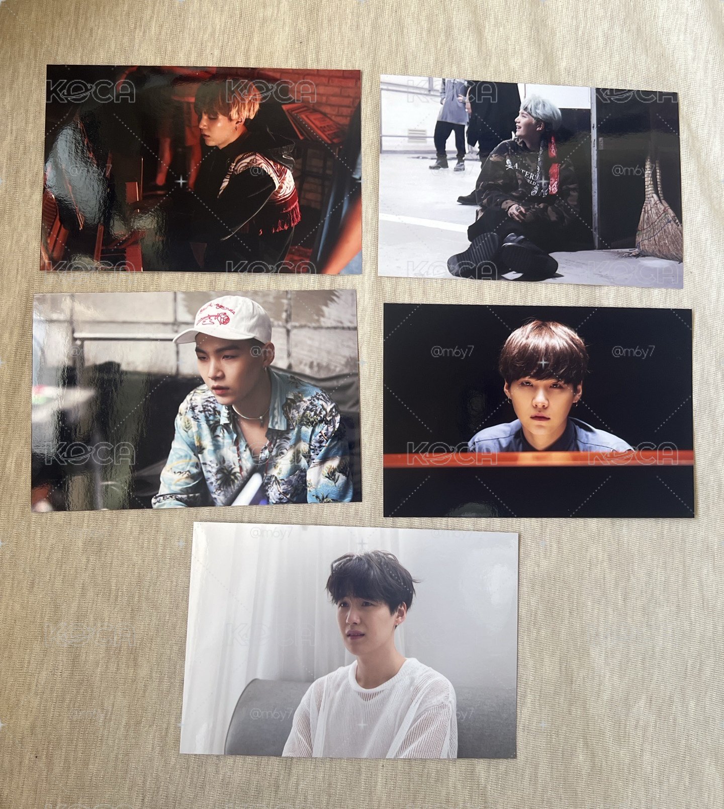 BTS 2018 오,늘 今日展 生寫真 閔S3