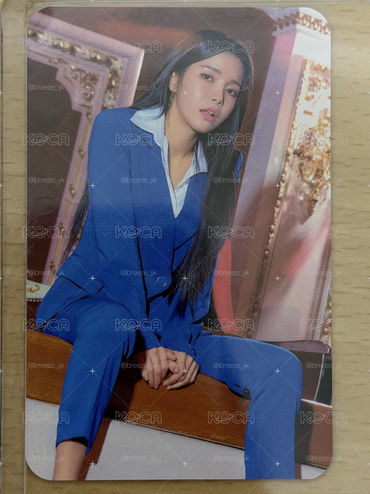 mamamoo solar四季卡冊小卡