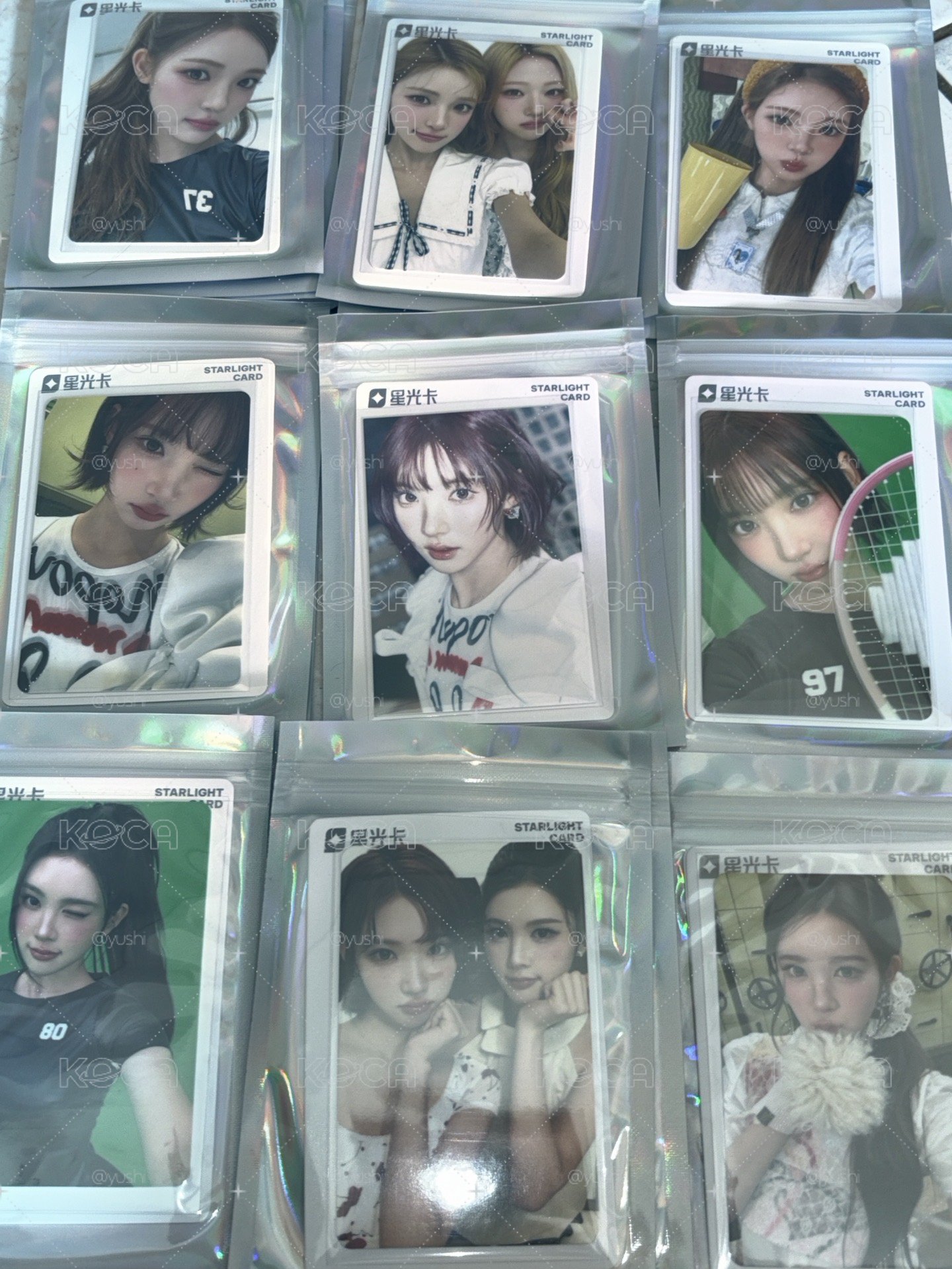 現貨 jiwoo ana yuha 星光卡 