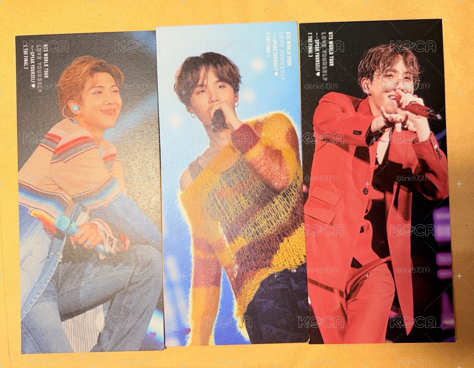 BTS SPEAK YOURSELF DVD 書籤