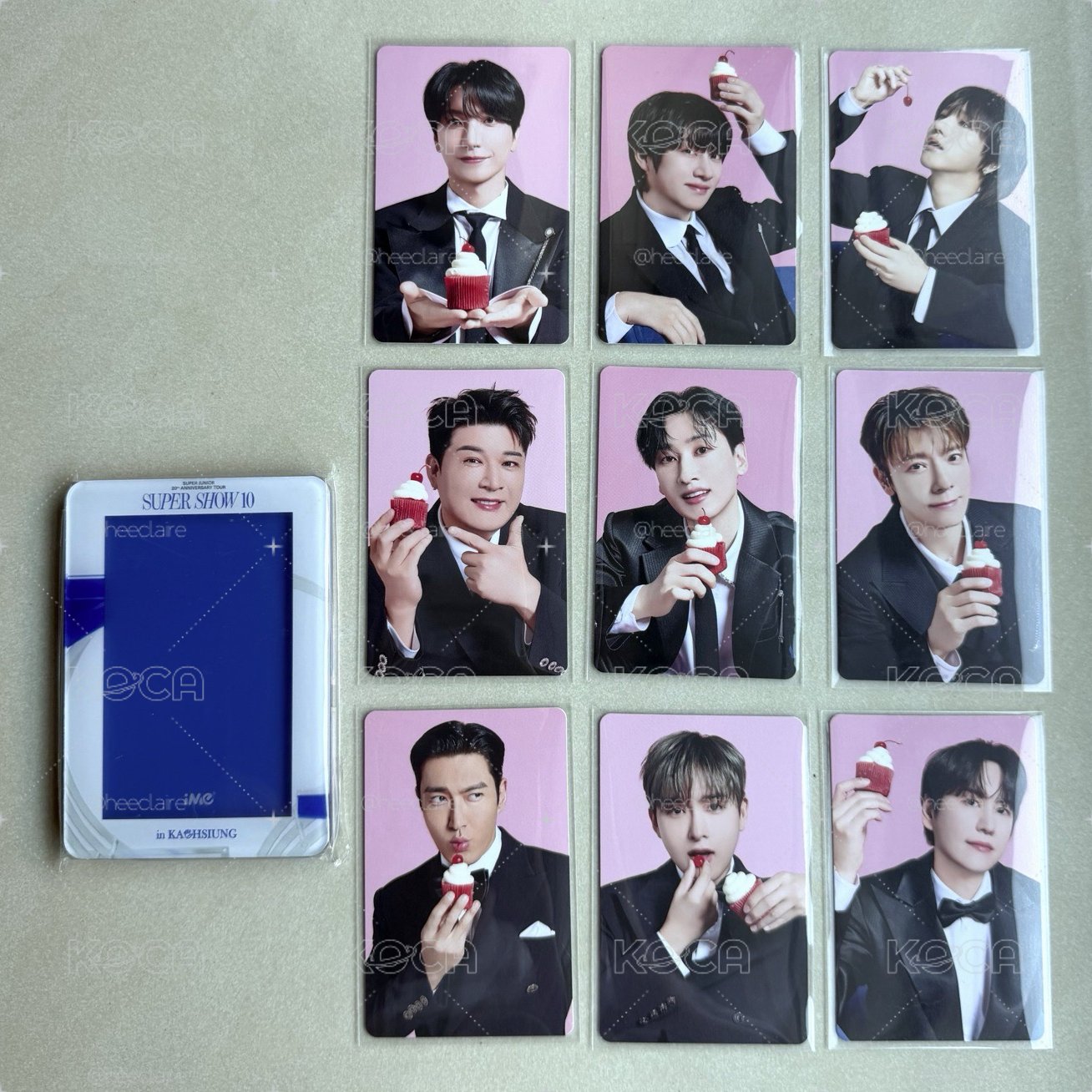 SJ SS10 日週甜點盤卡 成套全9張 買就送SS10全新磁吸卡磚