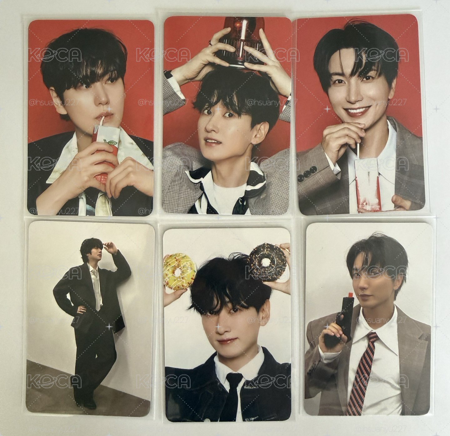 Super junior 2026年曆隨機卡包小卡