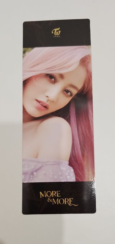 TWICE MORE & MORE書籤 JIHYO 