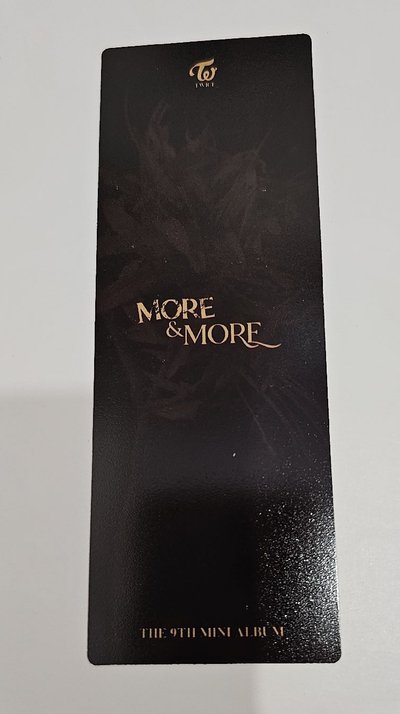 TWICE MORE & MORE書籤 JIHYO 