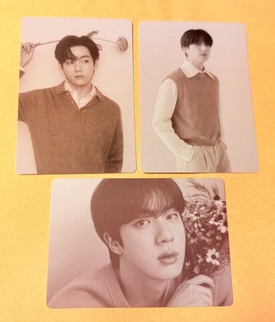 BTS MONOCHROME  小卡