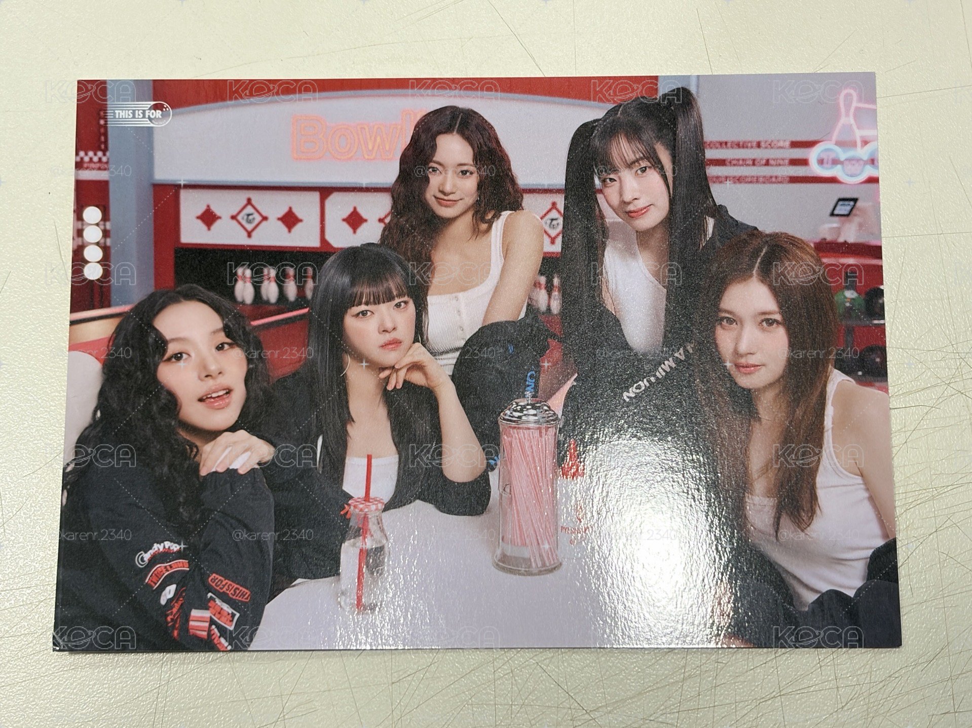 TWICE小分隊新國立明信片大卡