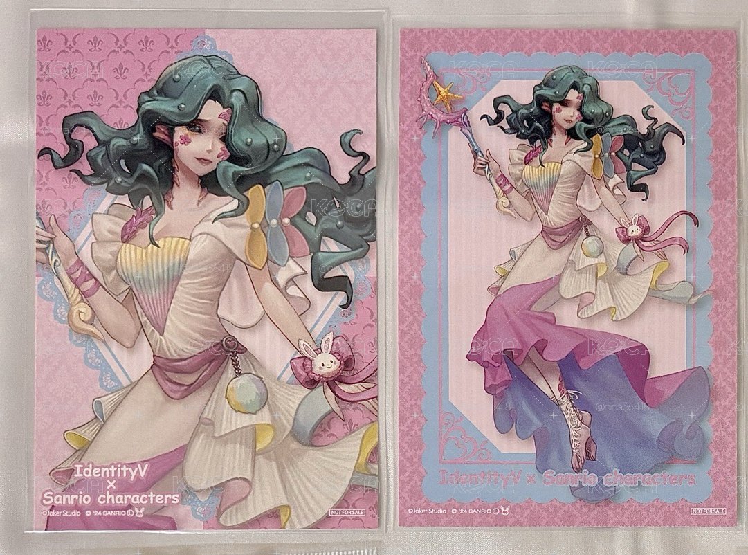 第五人格 漁女 三麗鷗明信片