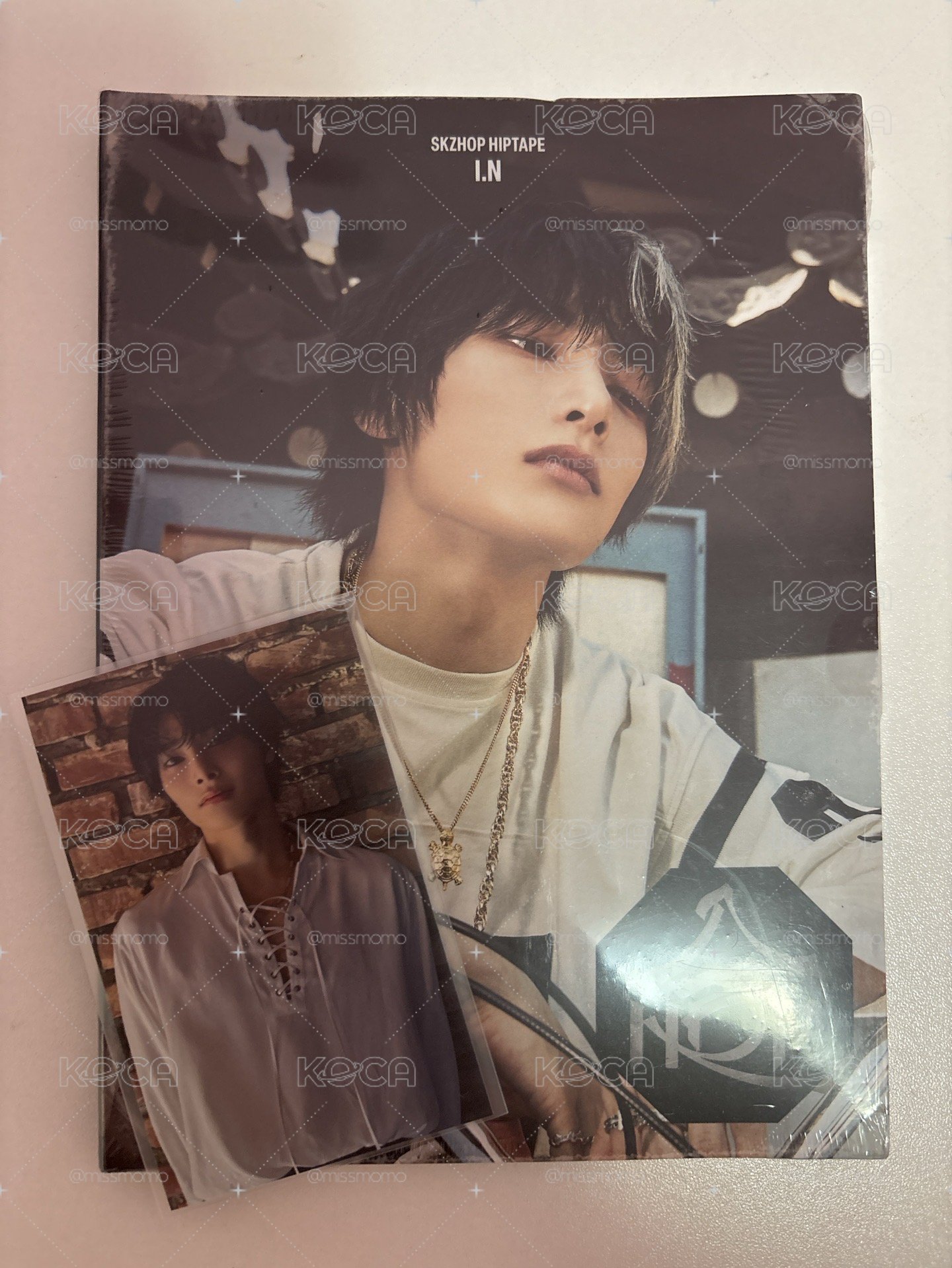 Stray kids 梁精寅 合(HOP)未拆專 hmv A版 幸運卡 