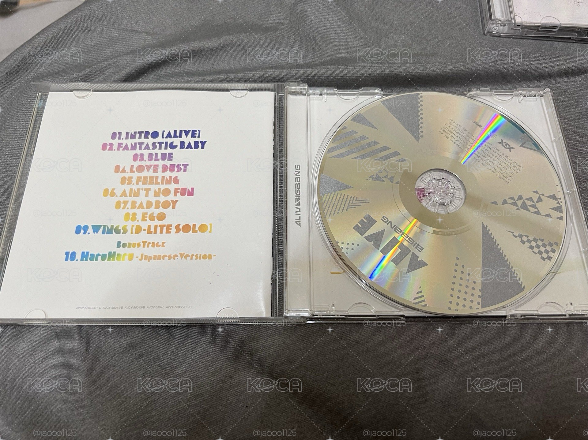 日正規4 Type D通常盤 （CD) 專輯 