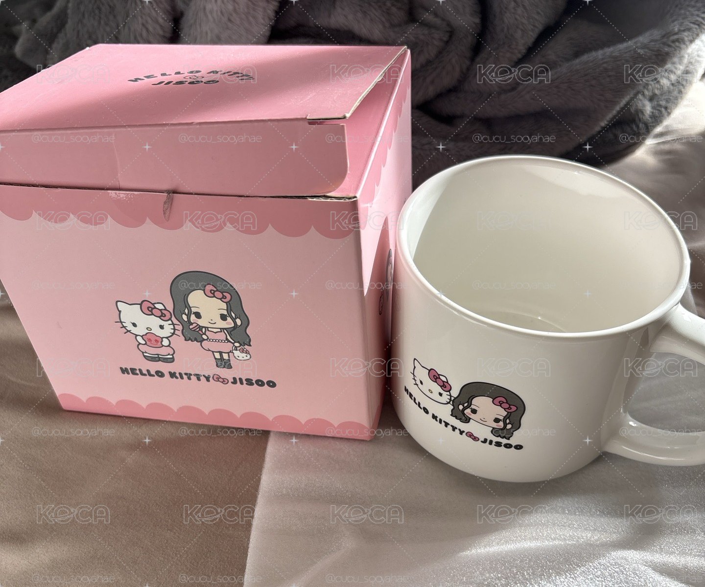 JISOO KT 聯名 馬克杯 