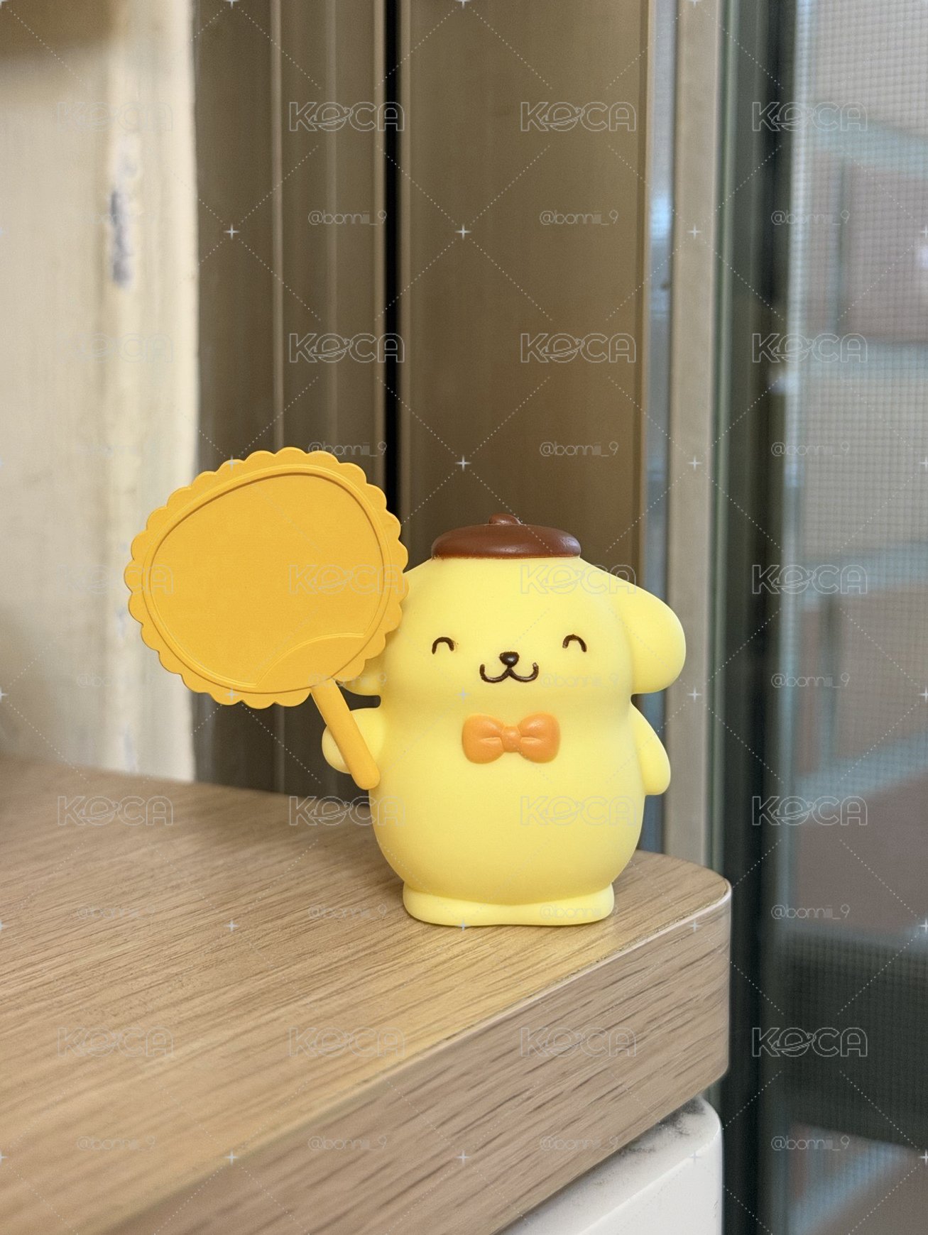布丁狗 偶像應援夾子擺件