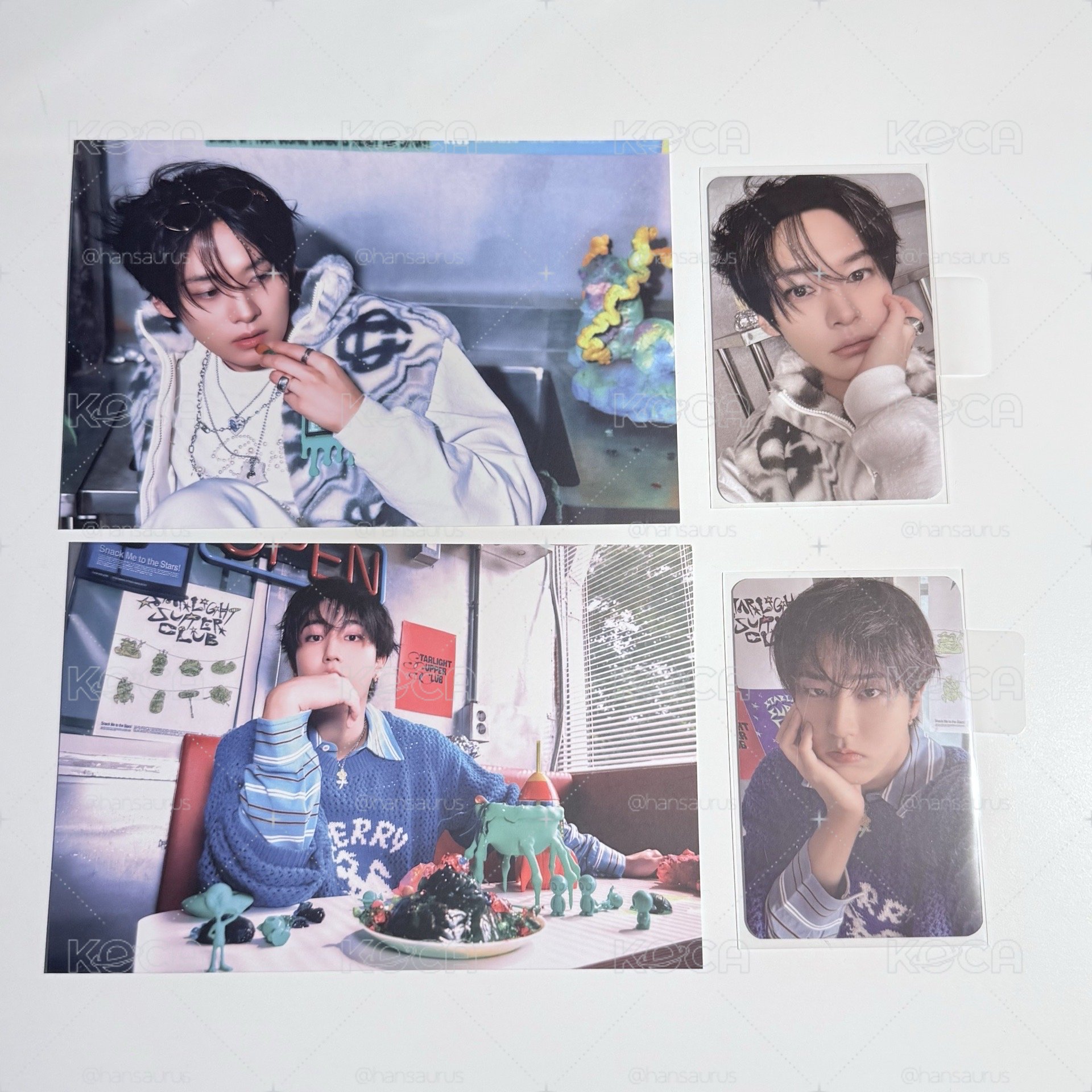 skz 2026年曆 旻城通路特典卡+明信片（手寫訊息）