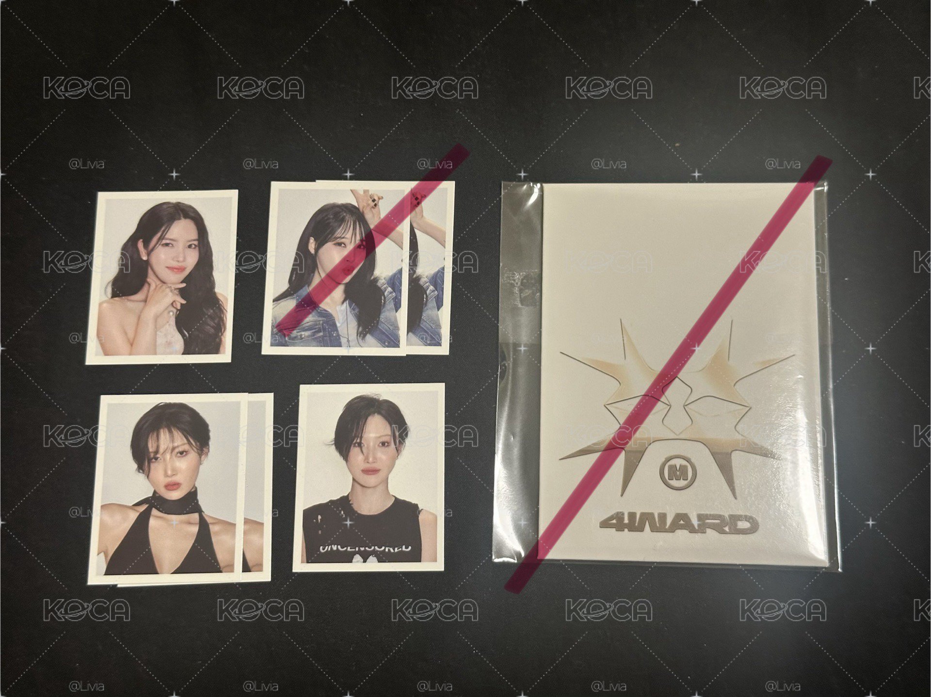 4WARD 韓場證件照（單張/未拆卡包）