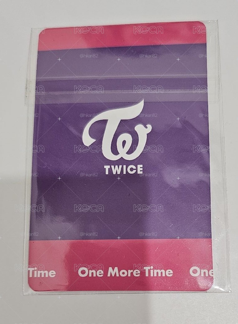 TWICE One More Time團卡